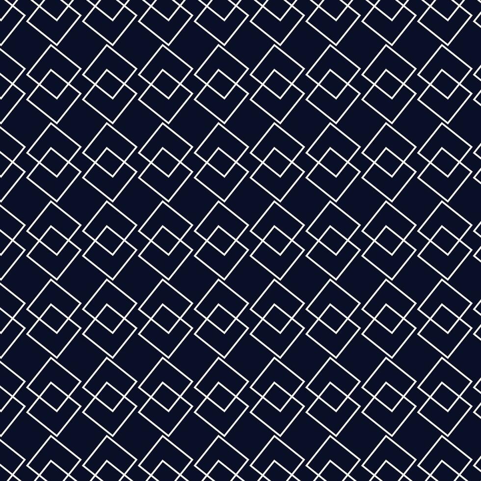 Abstract line square pattern background vector