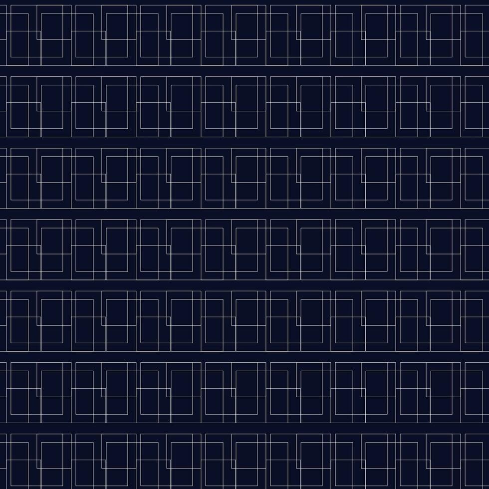 Abstract line square pattern background vector