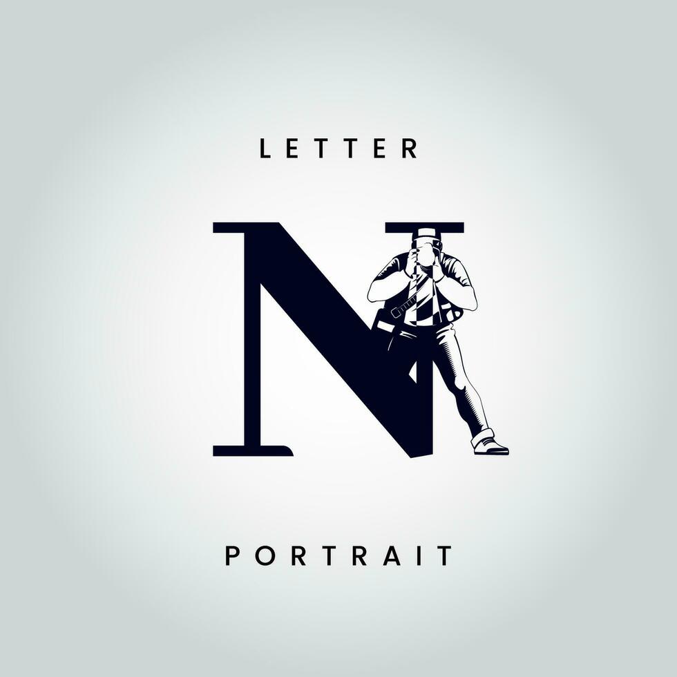 N letter vector