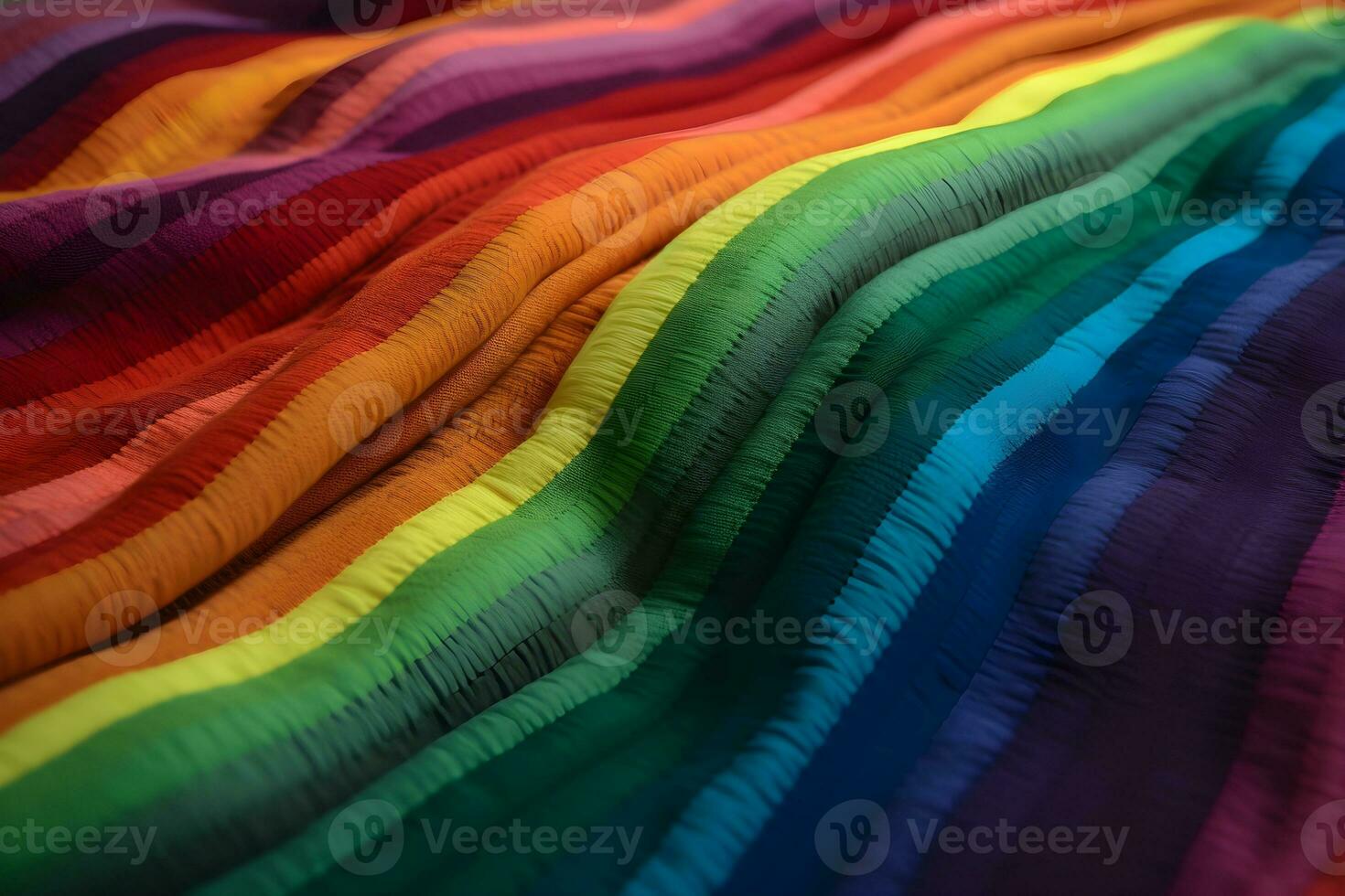 abstract background of rainbow silk photo