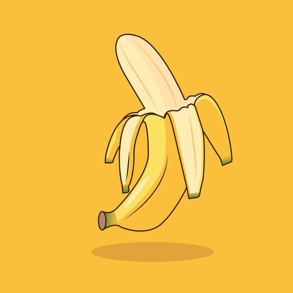 Banana Fruit vector graphic Illustration