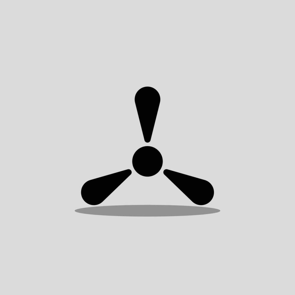 Fan icon vector