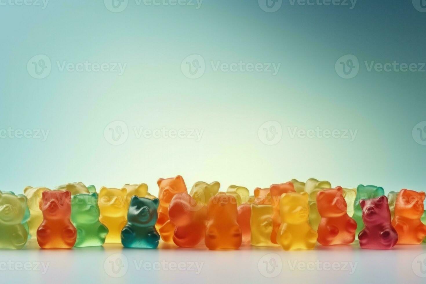 Jelly bear. Generate Ai photo