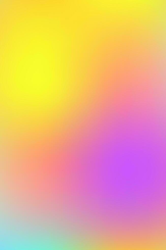 a colorful blurred background with a yellow, blue and purple color vector