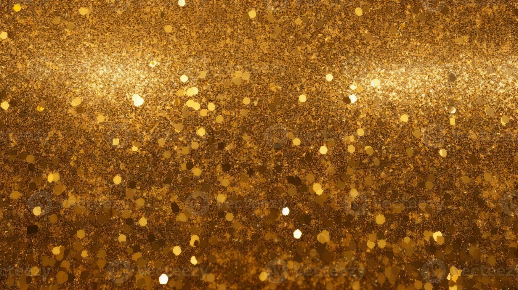 Gold glitter texture sparkling shiny wrapping paper background photo