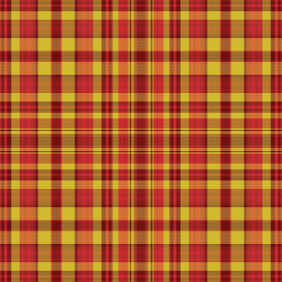 Tartan plaid pattern with texture and summer color. vector