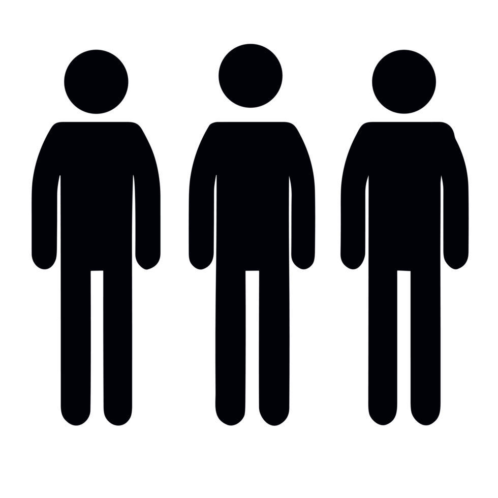 Grouping People  Icon , AI Generative png