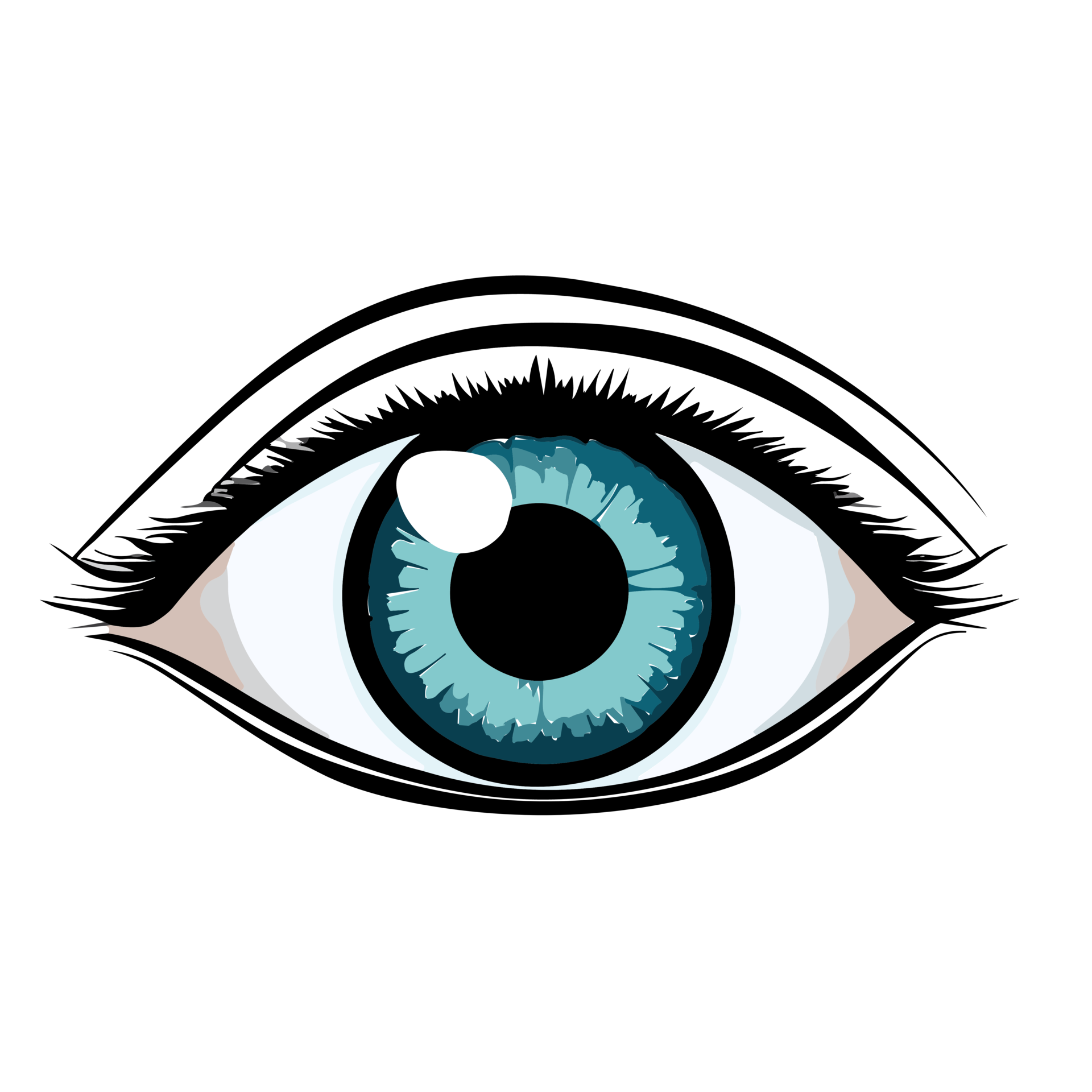 eye icon sign symbol design, AI Generative 28635545 PNG