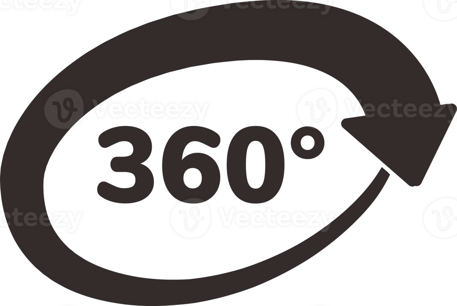 360 degrees icon png