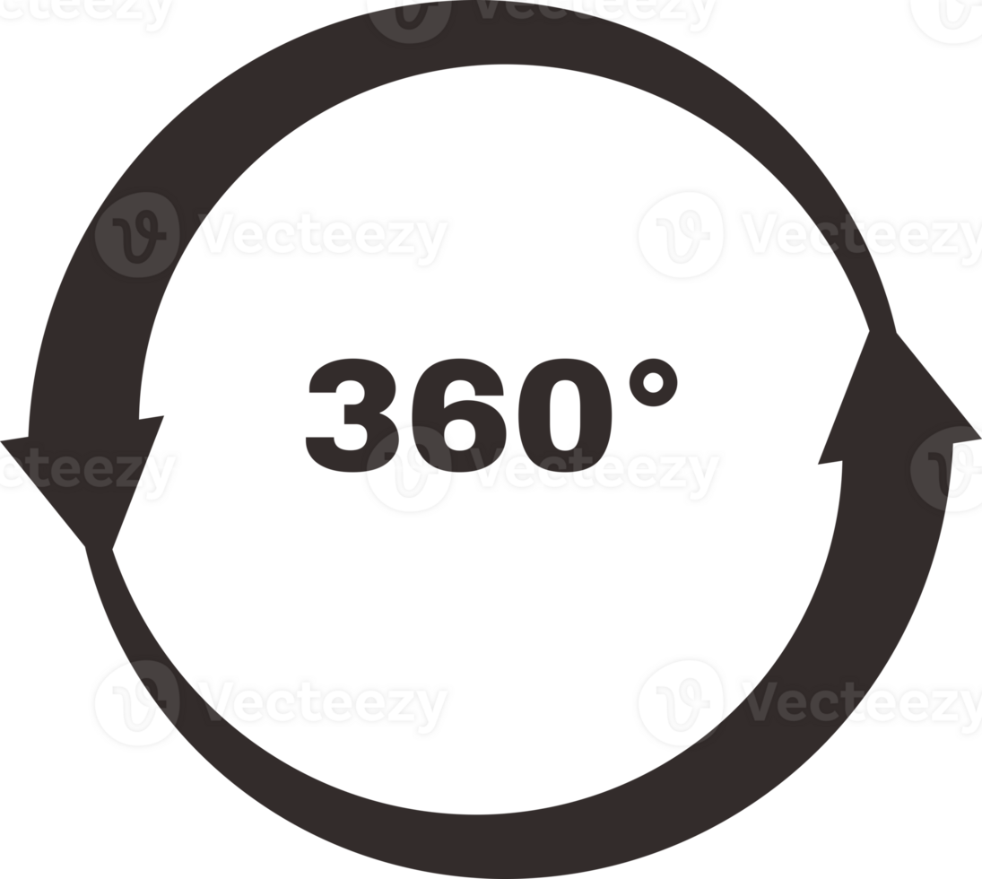 360 degrees icon png