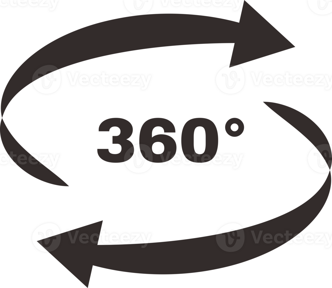 360 degrees icon png