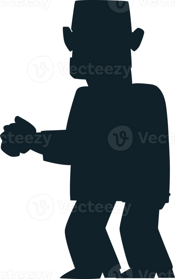 monster halloween silhouette png