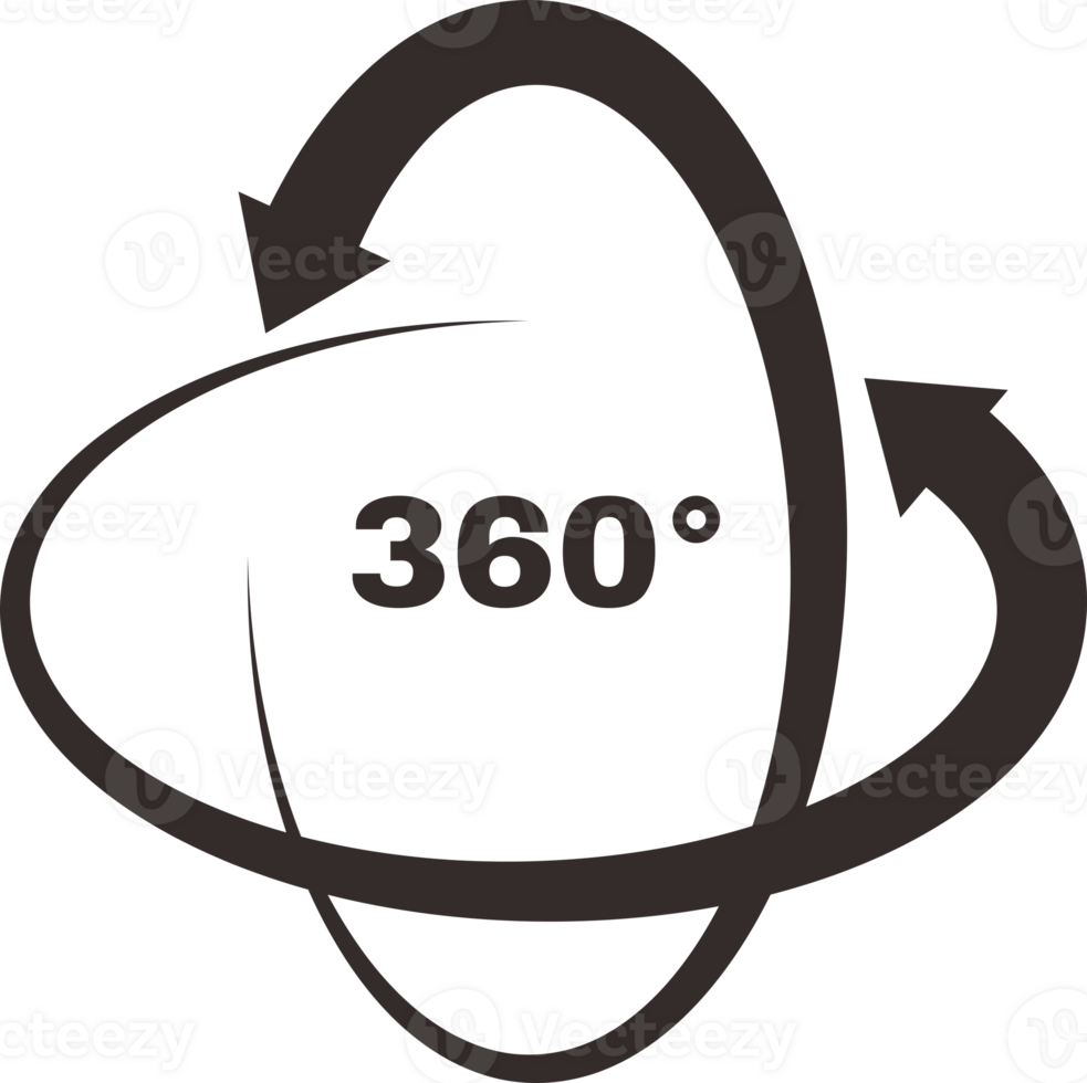 360 degrees icon png