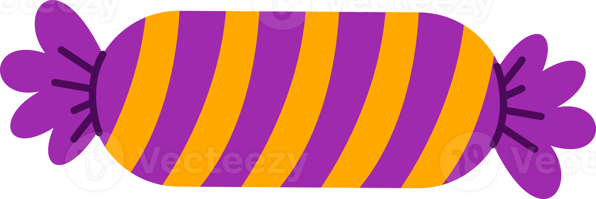 candy halloween decor item png