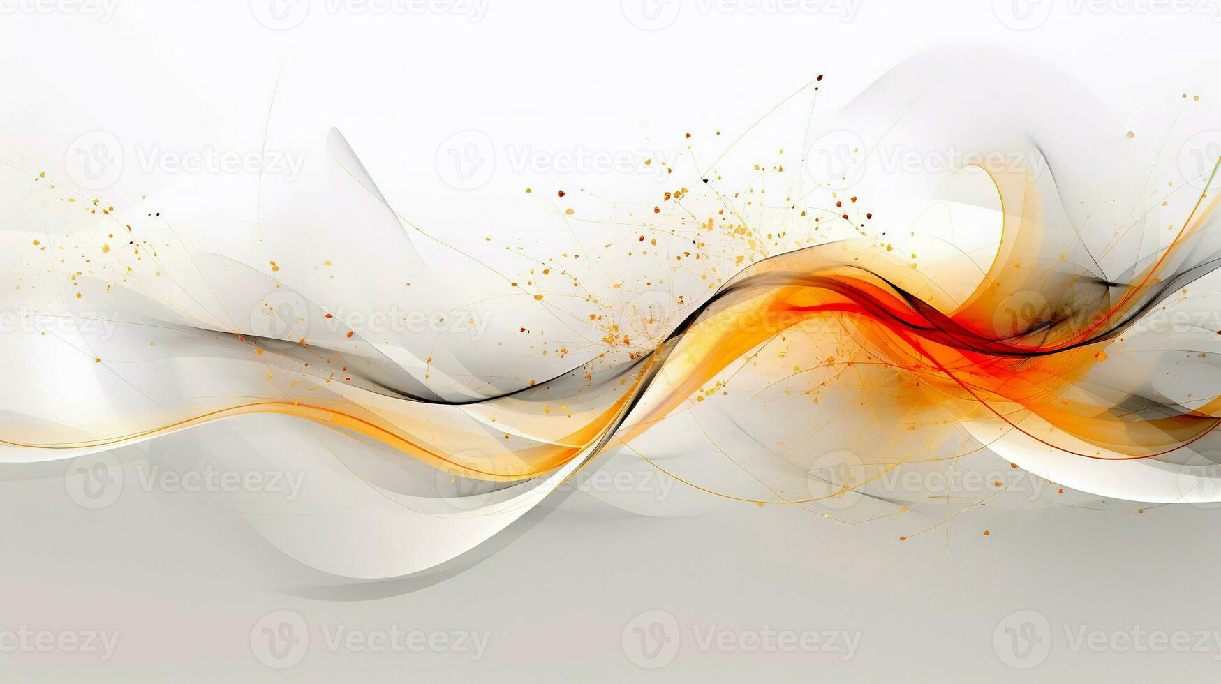 Abstract white background with smooth lines. photo