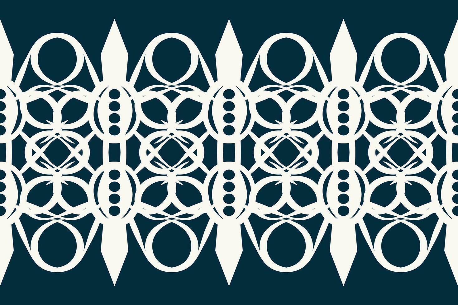 Ethnic Ikat fabric pattern geometric style.African Ikat embroidery Ethnic oriental pattern blue background. Abstract,vector,illustration.Texture,clothing,frame,decoration,carpet,motif. vector