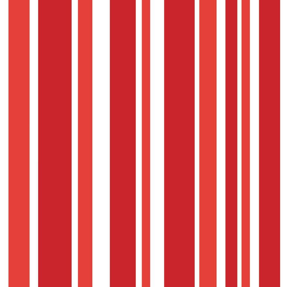 Cute Seamless vector background fabric pattern strips balance geometric stripe patterns white red color tone stripes different size design for red fire strip wallpaper hot tone color.