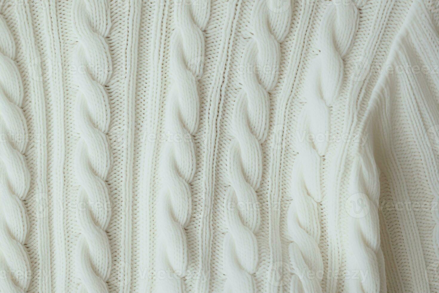 White sweater pattern space. Generate Ai photo
