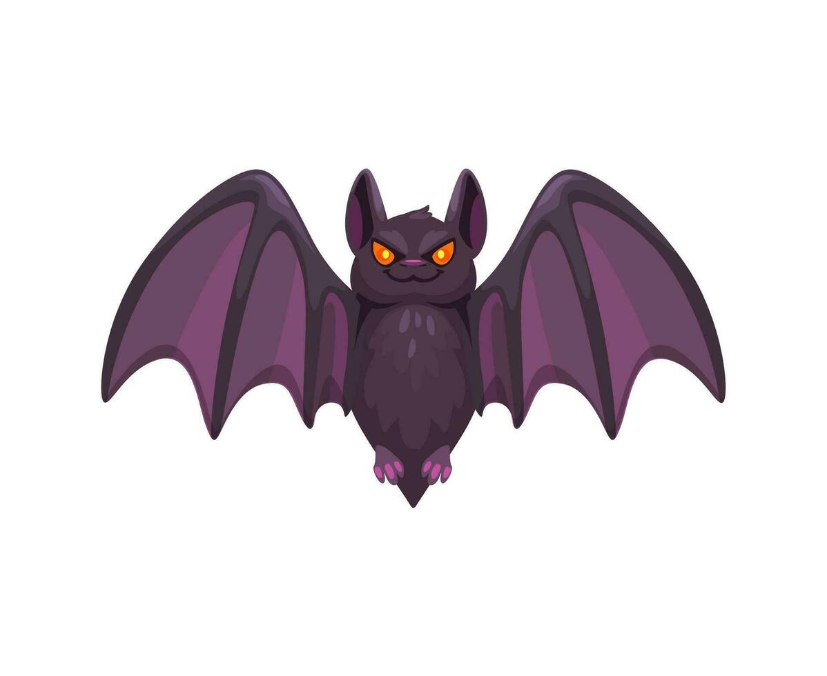 Cartoon Halloween bat emoji vector character 28637617 Vector Art at