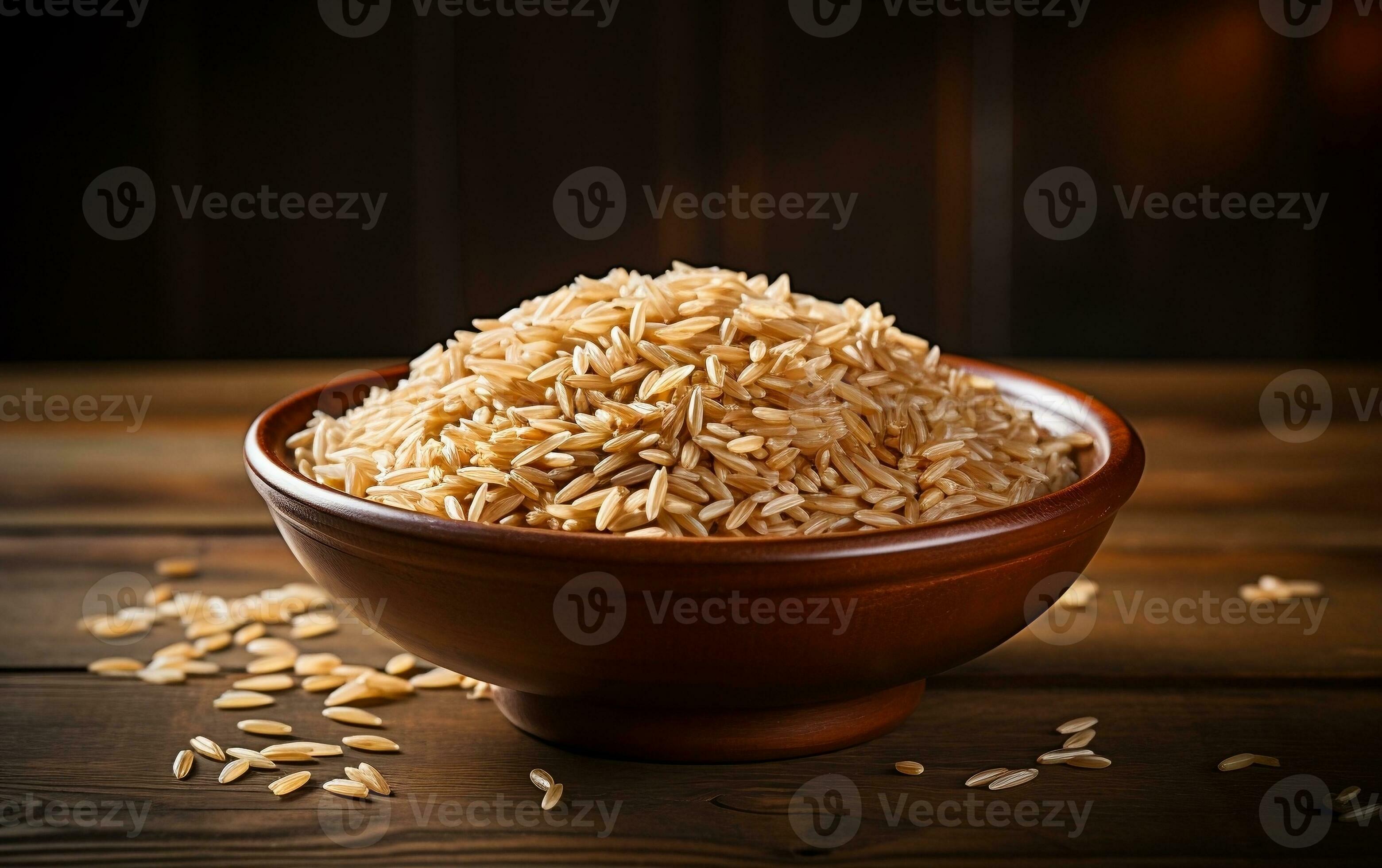 Uncooked Brown Rice. Generative By AI 28638923 Stock Photo at Vecteezy