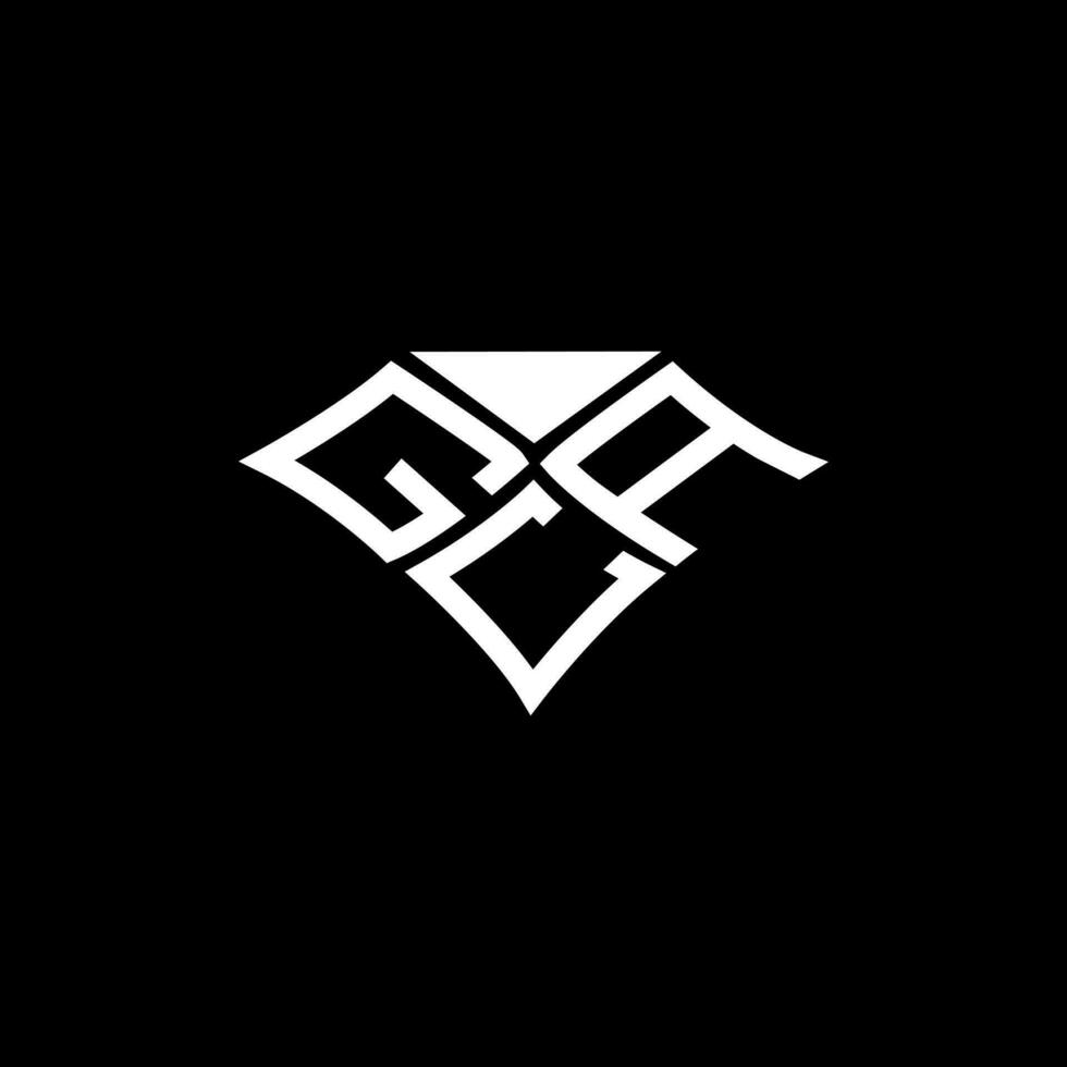 GCA letter logo vector design, GCA simple and modern logo. GCA luxurious alphabet design