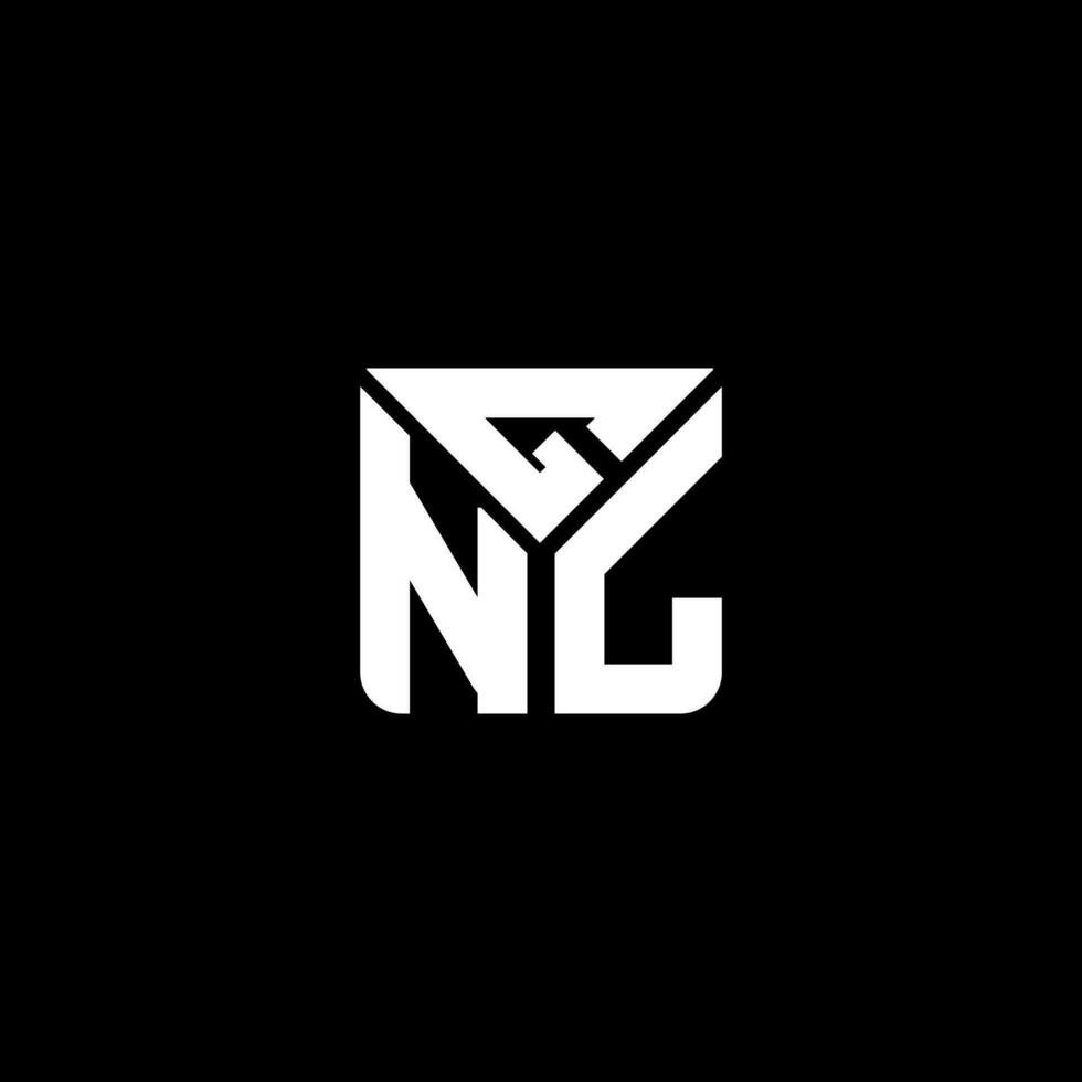 GNL letter logo vector design, GNL simple and modern logo. GNL luxurious alphabet design