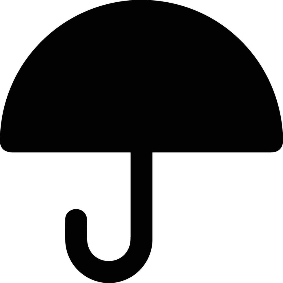 Umbrella protection icon symbol vector image. Illustration of the safety protect umbrella security design image