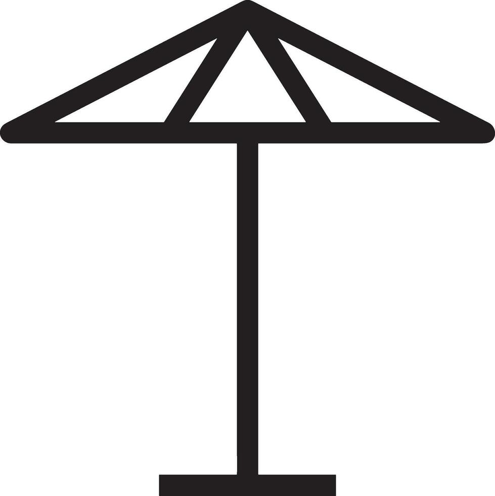 Umbrella protection icon symbol vector image. Illustration of the safety protect umbrella security design image