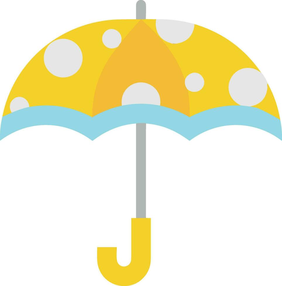 Umbrella protection icon symbol vector image. Illustration of the safety protect umbrella security design image