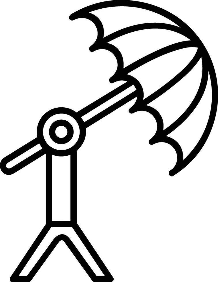 Umbrella protection icon symbol vector image. Illustration of the safety protect umbrella security design image