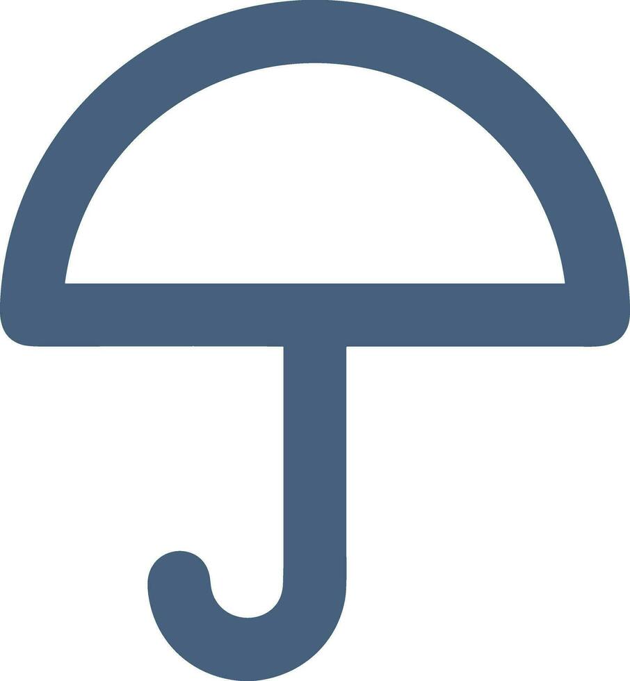 Umbrella protection icon symbol vector image. Illustration of the safety protect umbrella security design image