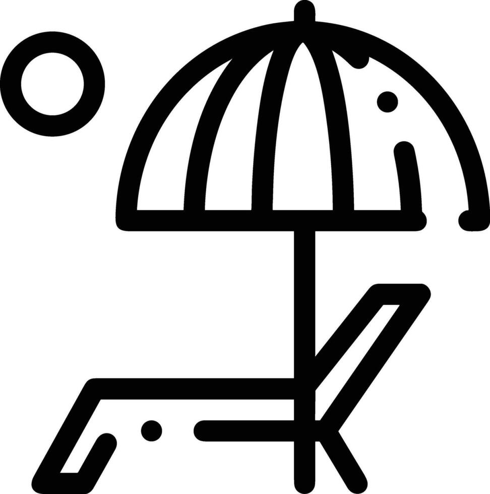 Umbrella protection icon symbol vector image. Illustration of the safety protect umbrella security design image