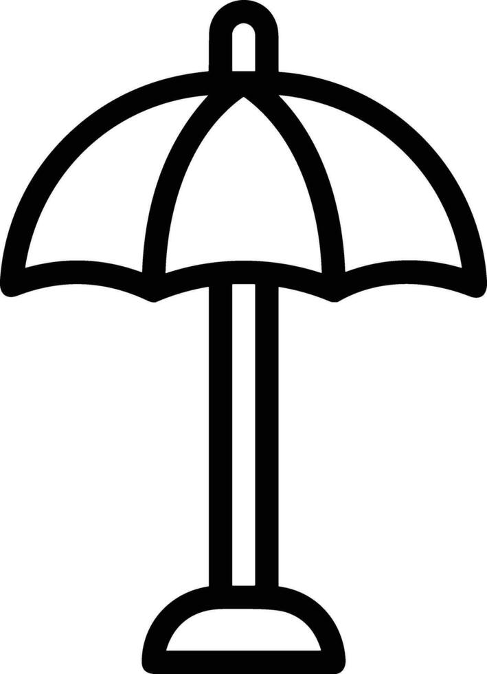 Umbrella protection icon symbol vector image. Illustration of the safety protect umbrella security design image