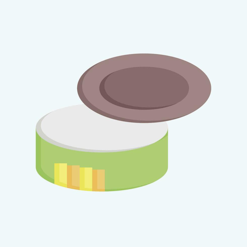 Icon Can Opener. related to Camping symbol. flat style. simple design editable. simple illustration vector