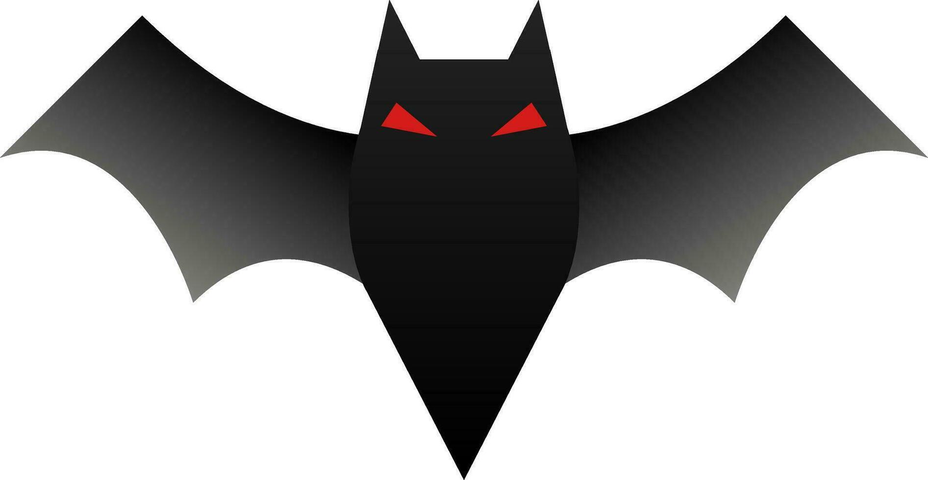 Scary bat icon vector illustration for happy Halloween event. Halloween bat icon that can be used as symbol, sign or decoration. Spooky bat icon graphic resource for Halloween theme vector design