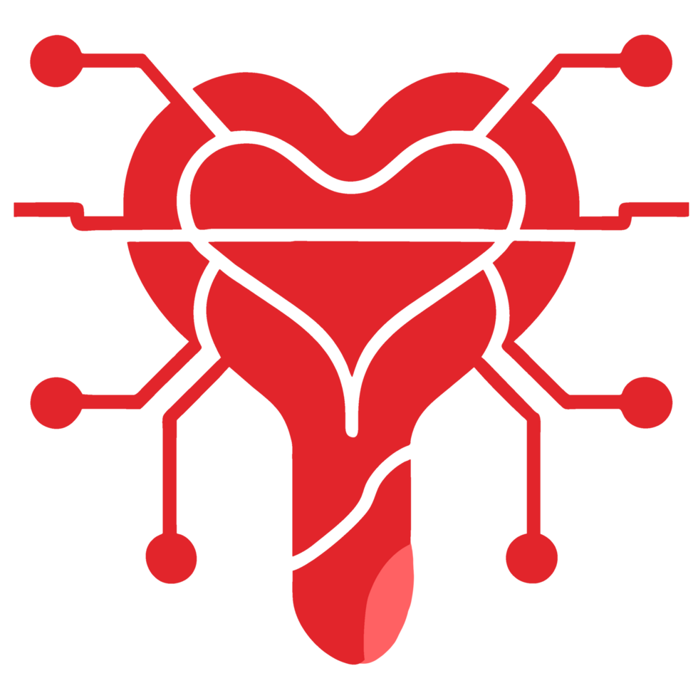 Human heart flat icon. red symbol. Pictogram. Trendy flat style illustration for web site design, , ads, apps, user interface. png