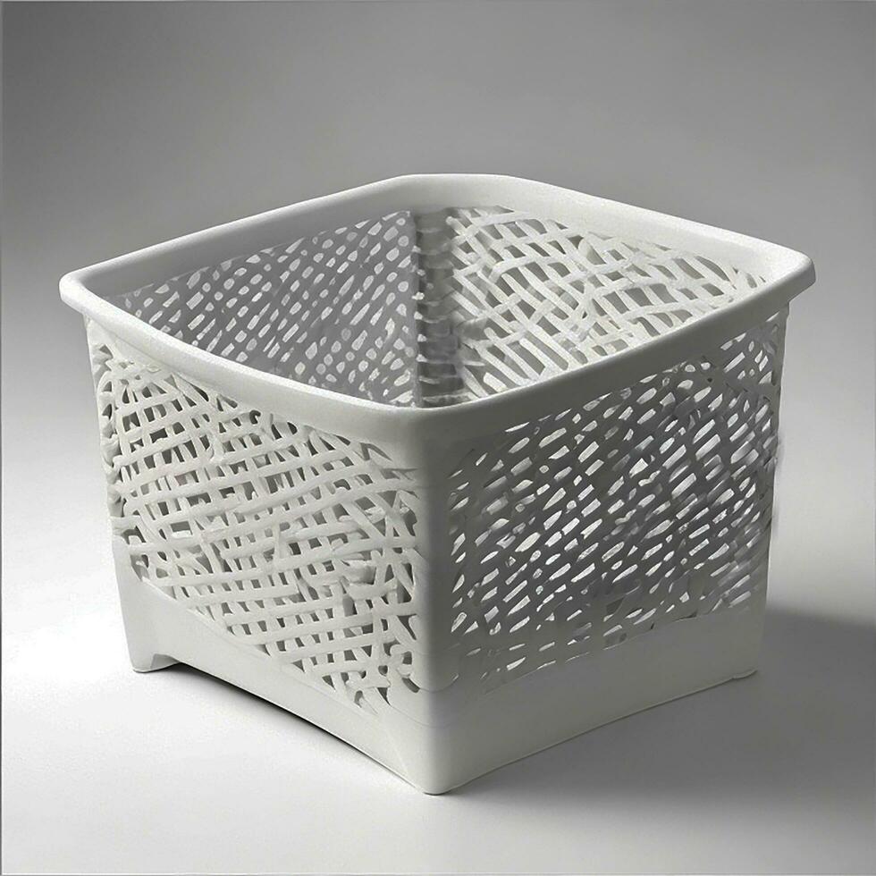 Clean Basket Free Image, AI Generated photo