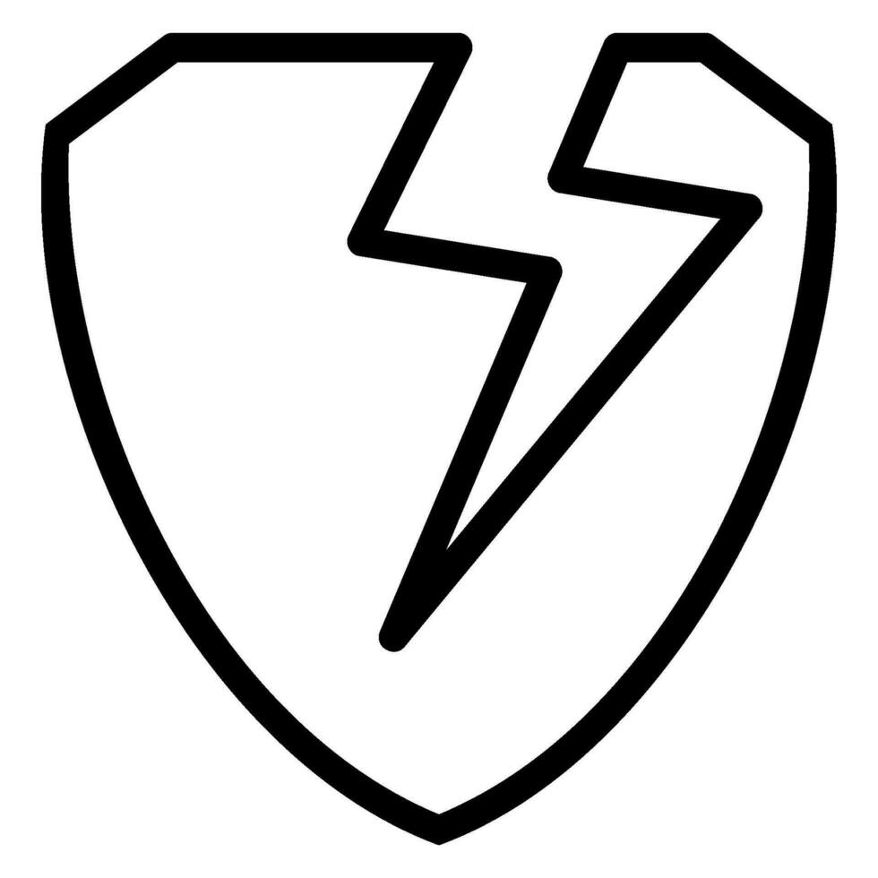 crash line icon vector