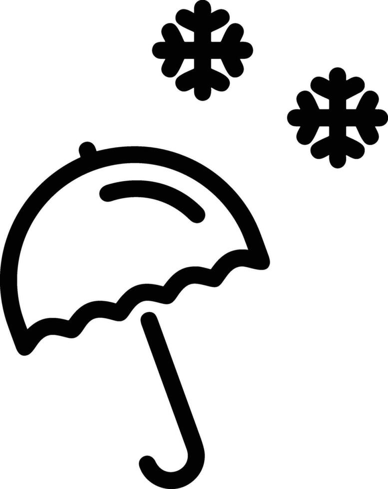 Umbrella protection icon symbol vector image. Illustration of the safety protect umbrella security design image