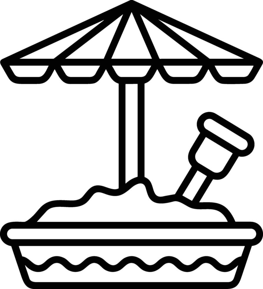 Umbrella protection icon symbol vector image. Illustration of the safety protect umbrella security design image