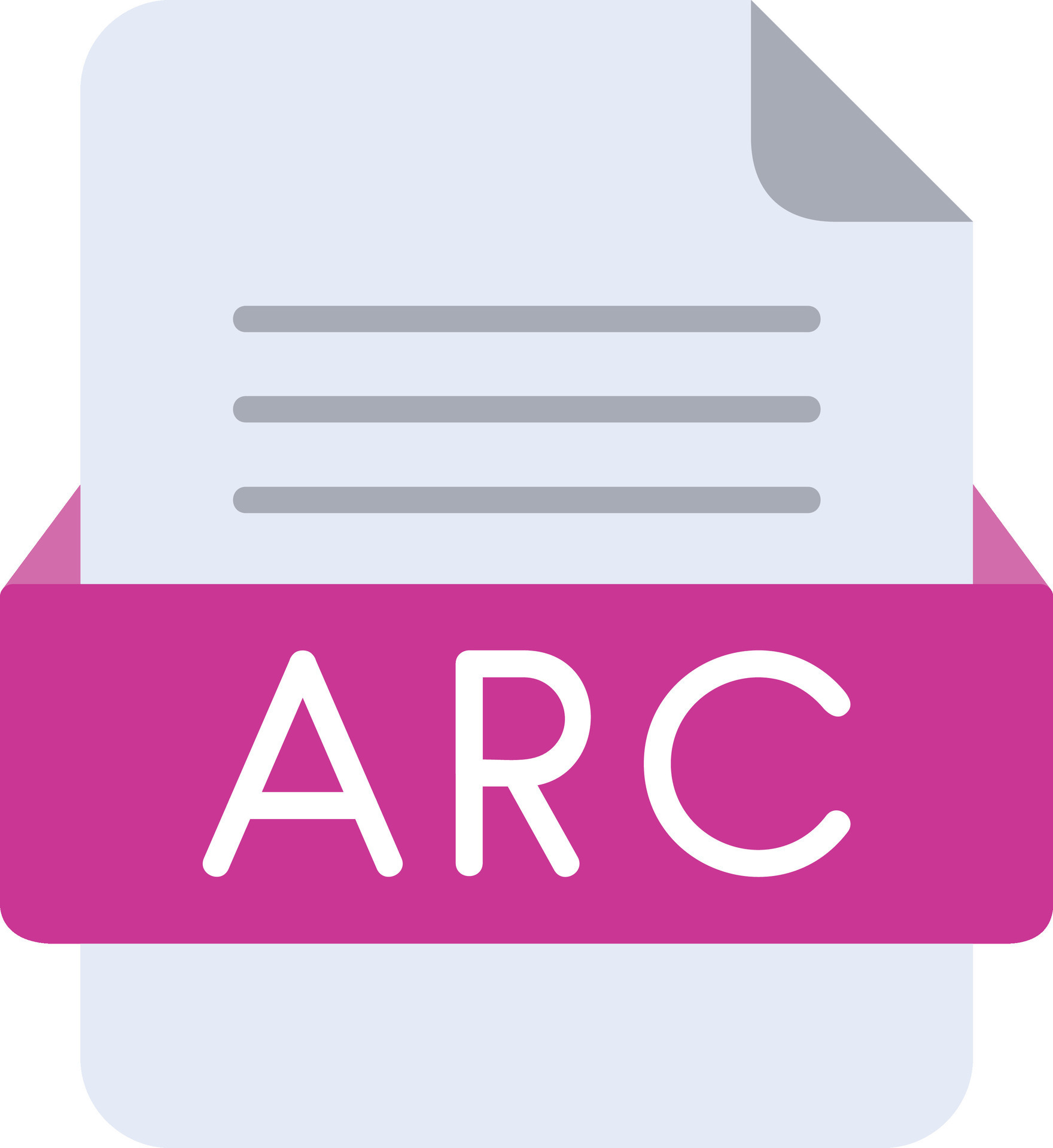 ARC File Format Line Icon 28642739 Vector Art at Vecteezy