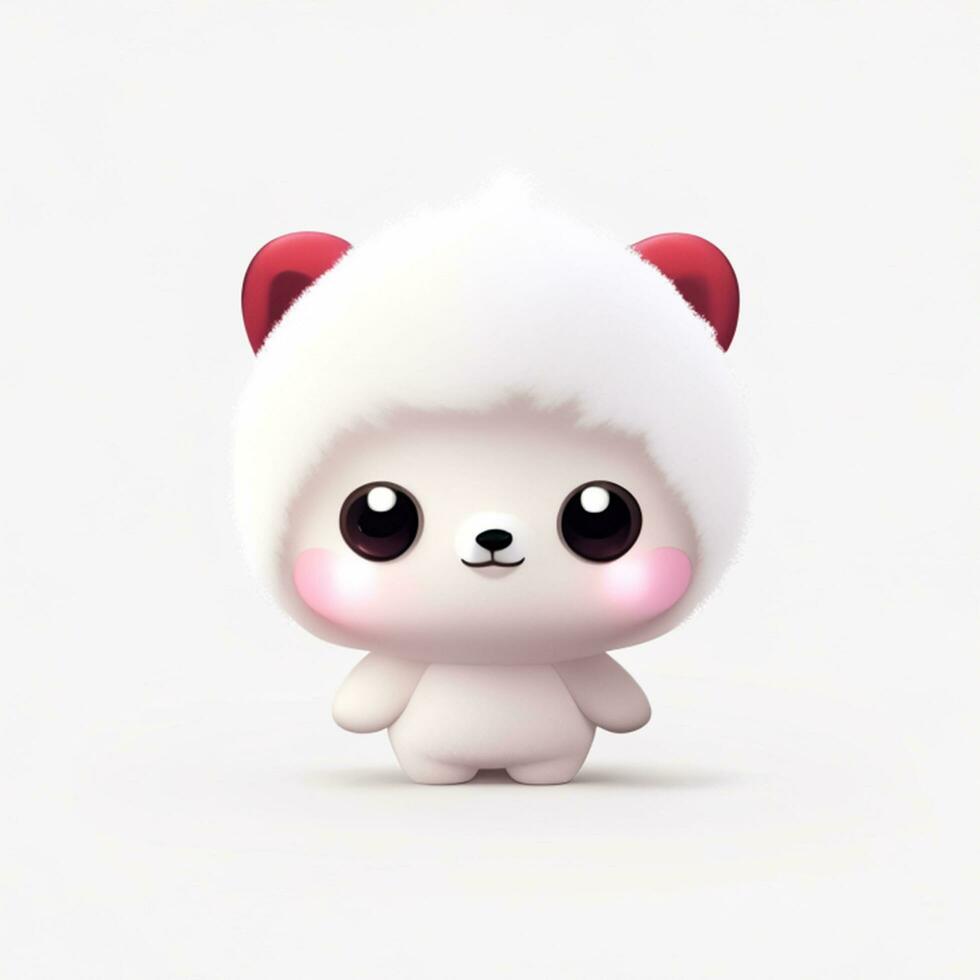 chrismas cute monster cartoon. photo
