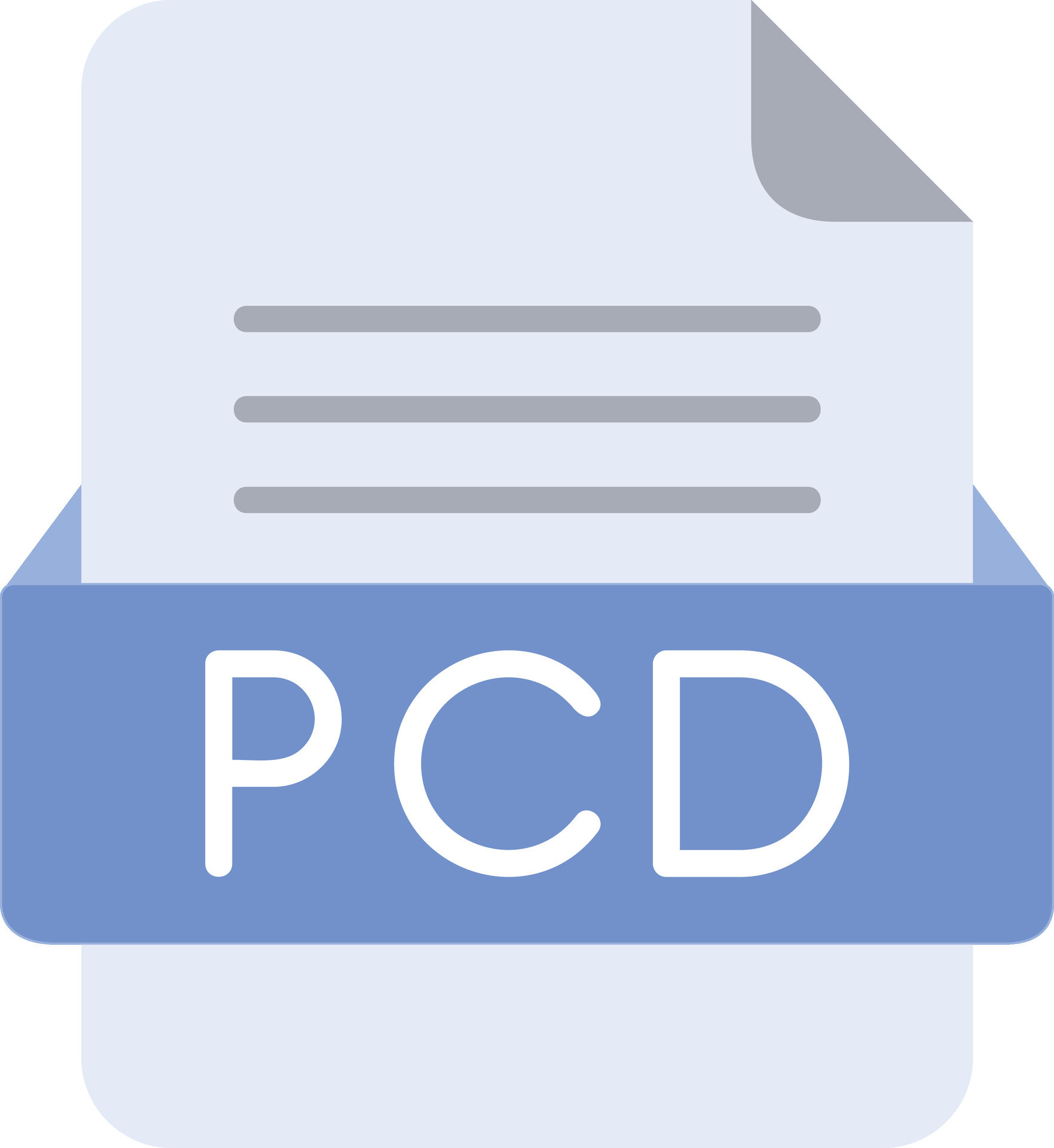 PCD File Format Line Icon 28642987 Vector Art at Vecteezy
