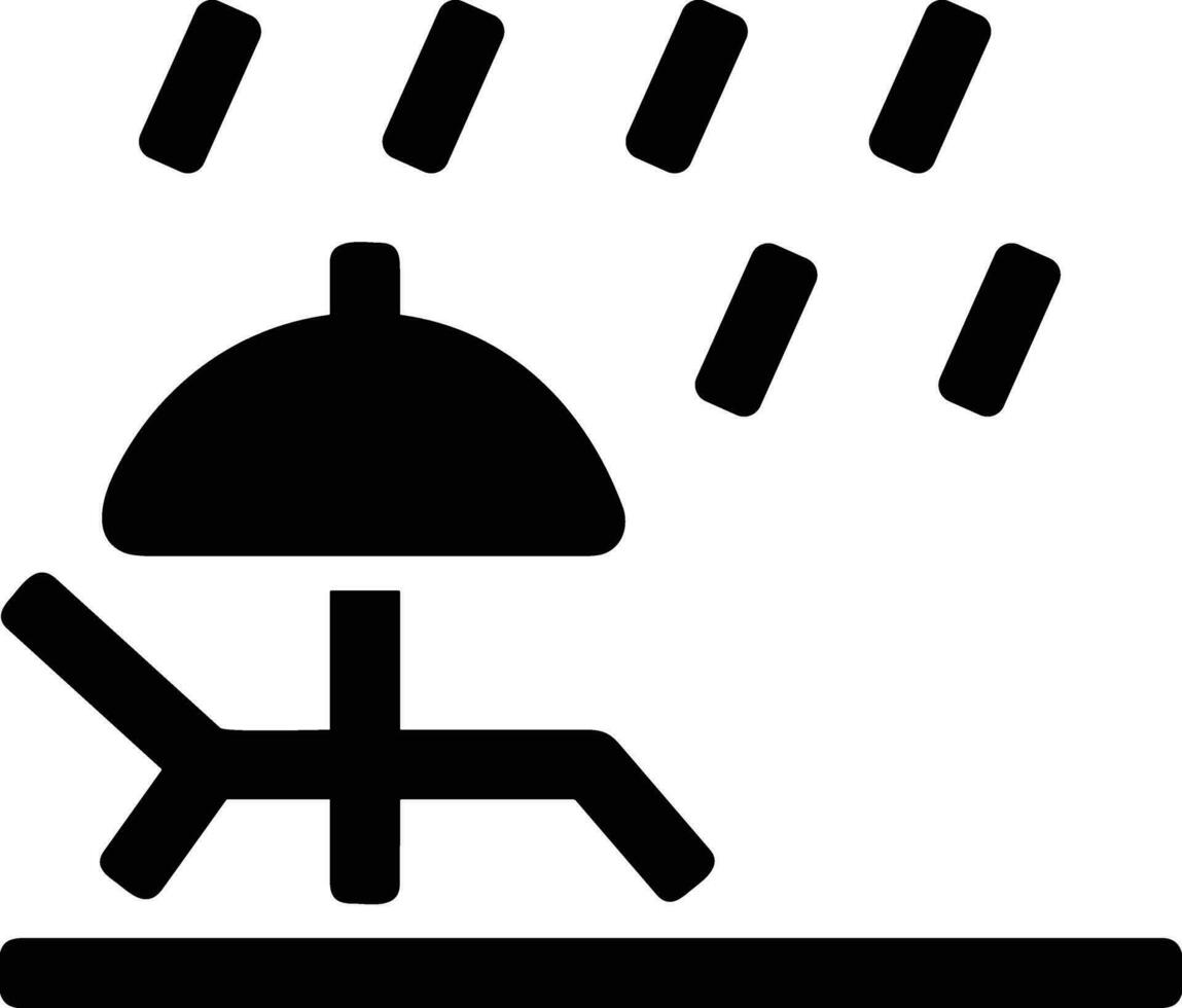 Umbrella protection icon symbol vector image. Illustration of the safety protect umbrella security design image