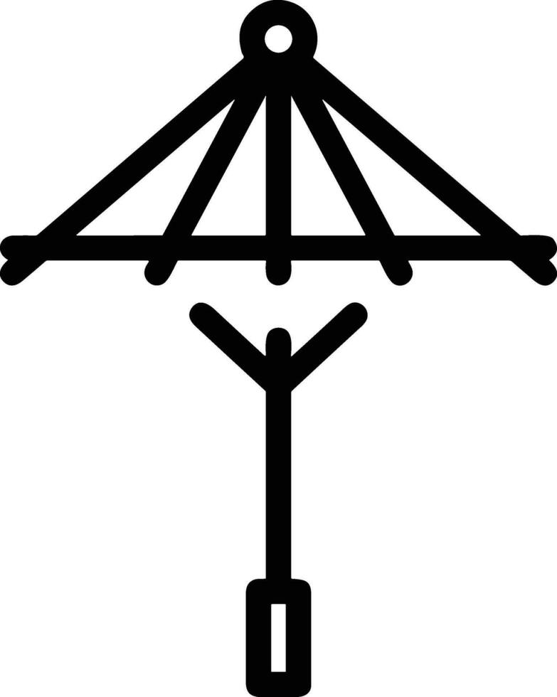 Umbrella protection icon symbol vector image. Illustration of the safety protect umbrella security design image