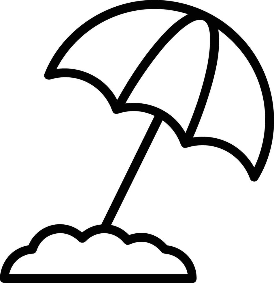 Umbrella protection icon symbol vector image. Illustration of the safety protect umbrella security design image