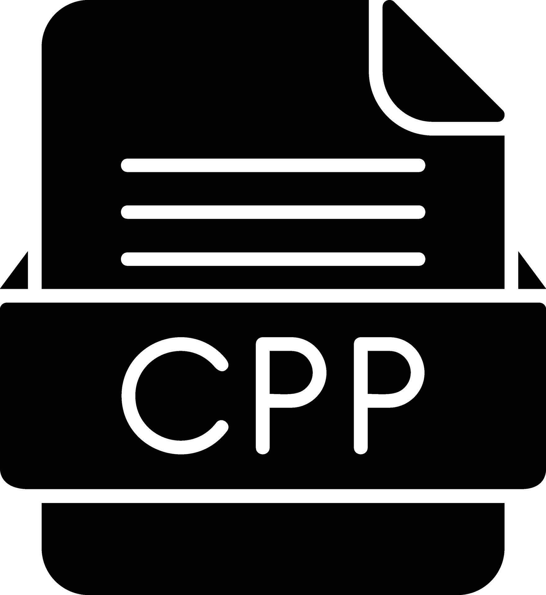 CPP File Format Line Icon 28643909 Vector Art at Vecteezy