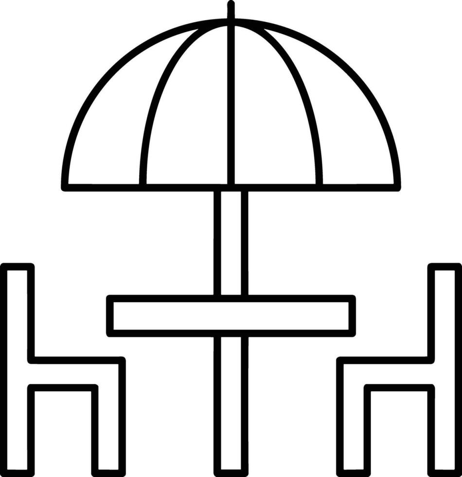 Umbrella protection icon symbol vector image. Illustration of the safety protect umbrella security design image