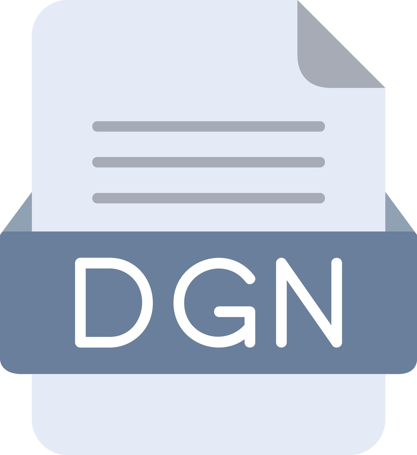 DGN File Format Line Icon 28644470 Vector Art at Vecteezy
