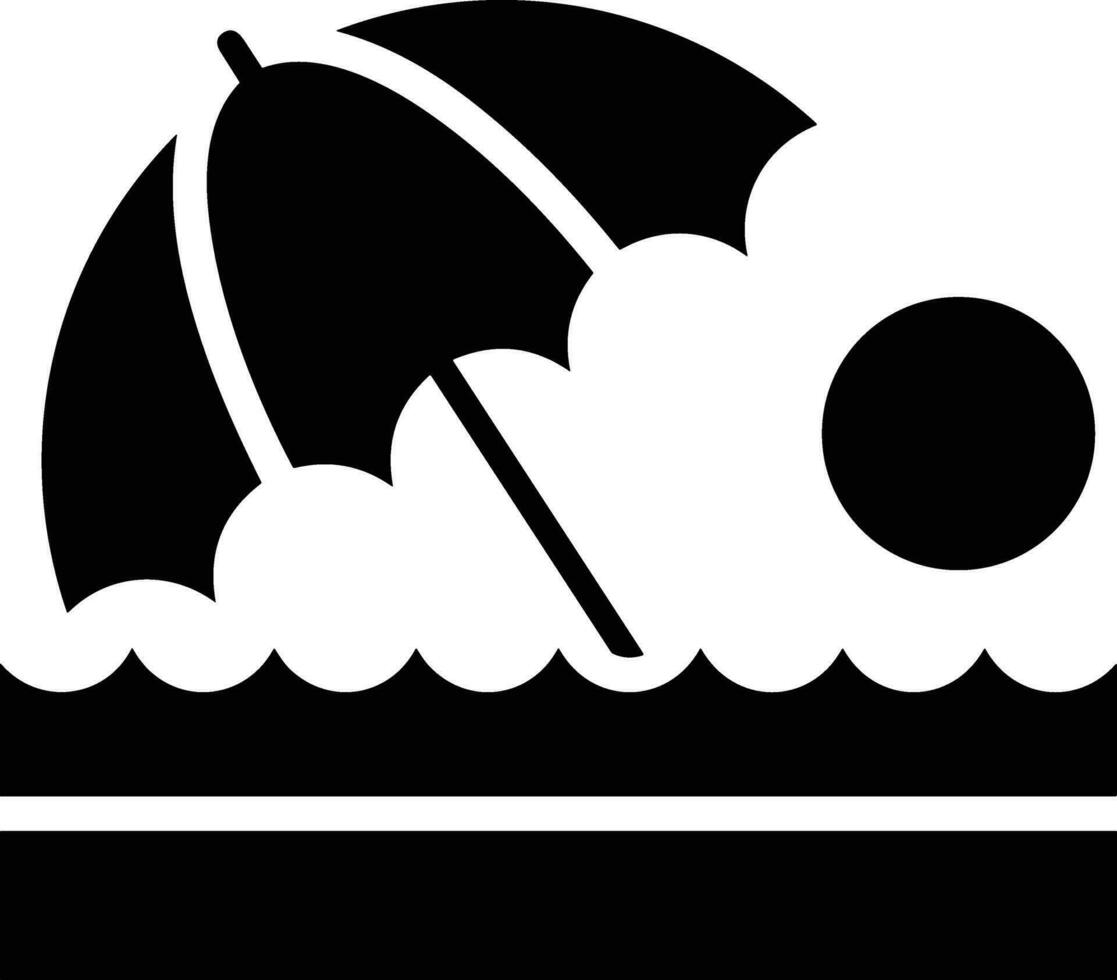 Umbrella protection icon symbol vector image. Illustration of the safety protect umbrella security design image